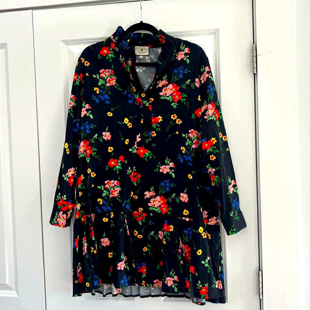 Tuckernuck black floral Tate dress